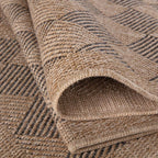 Nature Outdoor Rug Dark Grey