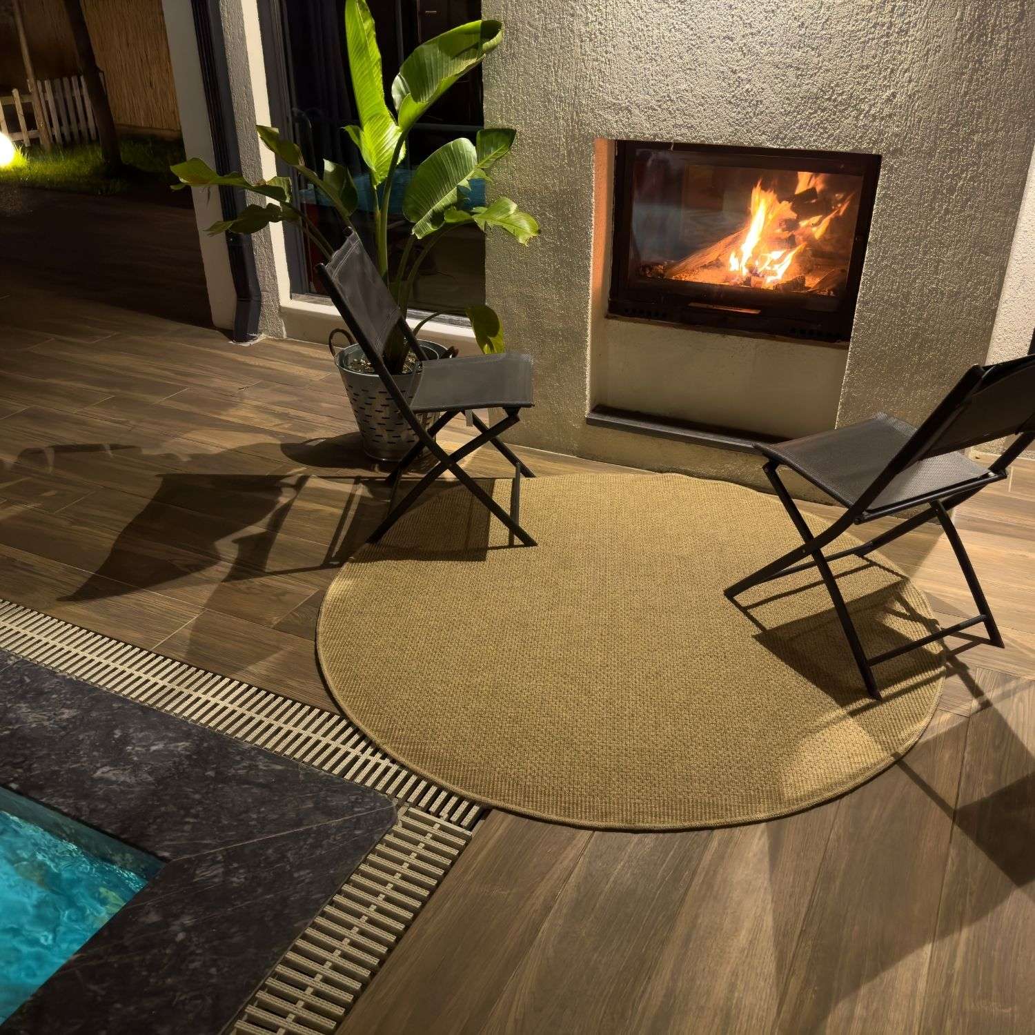 Nature Outdoor Rug Neutral