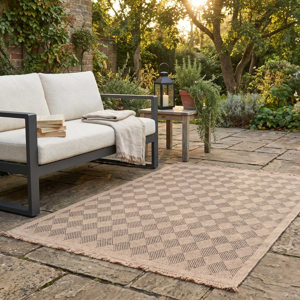 Nature Outdoor Rug Dark Grey