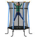 5.4FT Kids Trampoline with Enclosure Indoor Outdoor