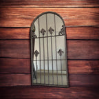 120cm Metal Window Wall Mirror