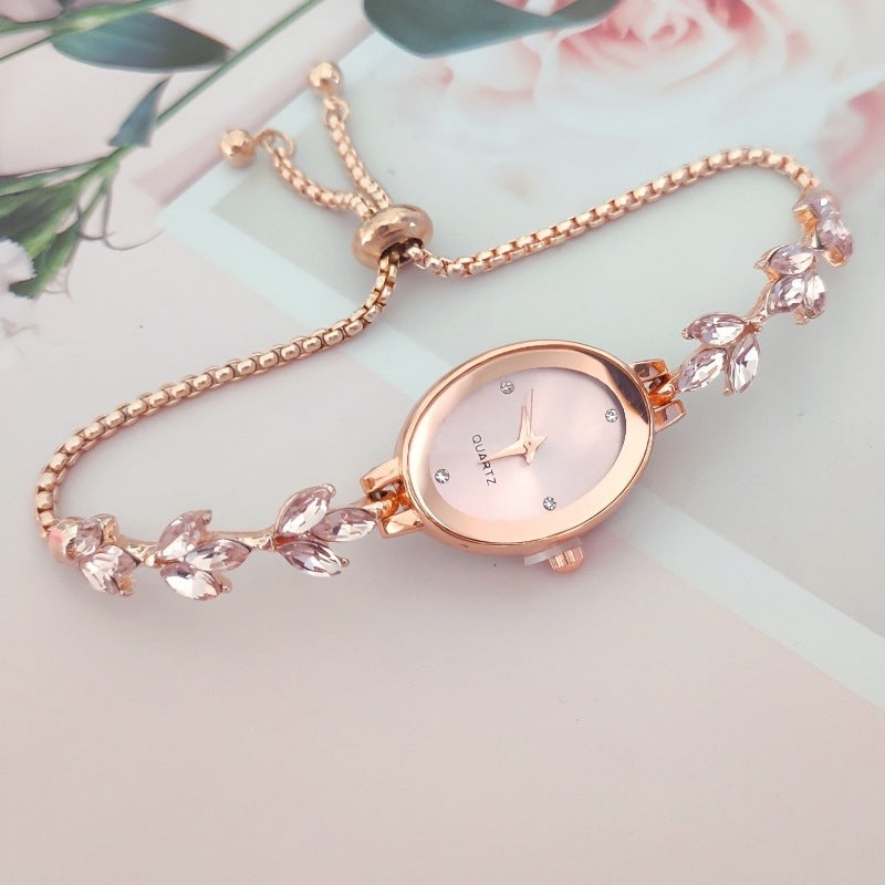 Wheat Diamond Women's Quartz Watch