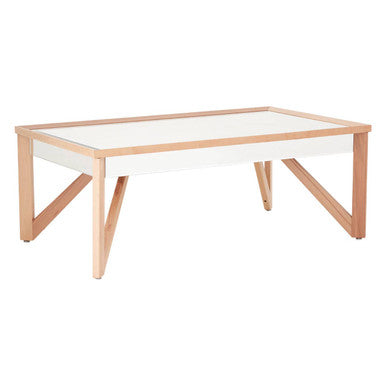 Mirrored Top Coffee Table