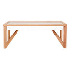 Mirrored Top Coffee Table