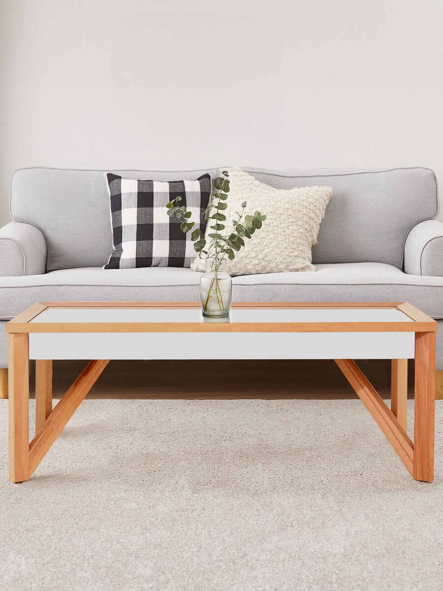 Mirrored Top Coffee Table