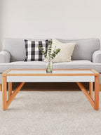 Mirrored Top Coffee Table