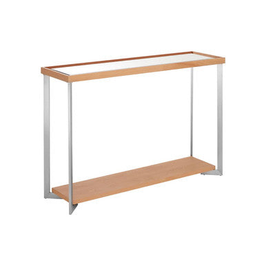 Mirrored Top Console Table