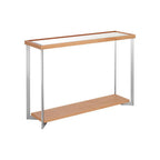 Mirrored Top Console Table