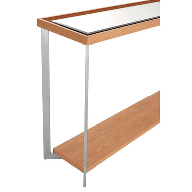 Mirrored Top Console Table