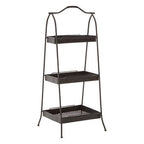 Black Metal Storage Rack