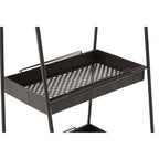 Black Metal Storage Rack