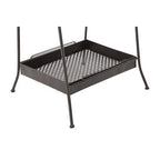 Black Metal Storage Rack