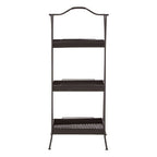 Black Metal Storage Rack