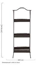 Black Metal Storage Rack