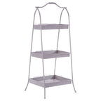 Grey Metal Storage Rack