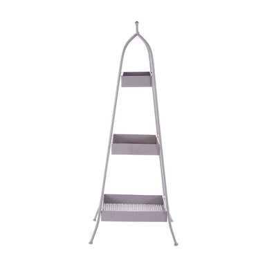 Grey Metal Storage Rack