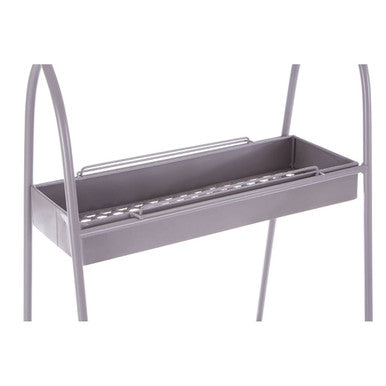 Grey Metal Storage Rack