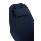 Blue Fabric Rocking Chair