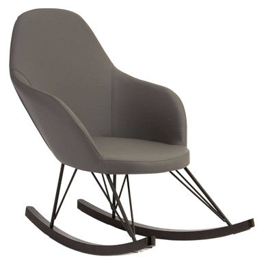 Dark Grey Rocking Chair