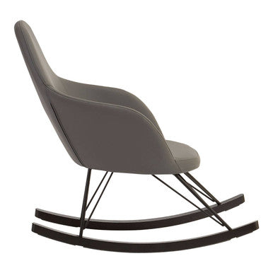 Dark Grey Rocking Chair