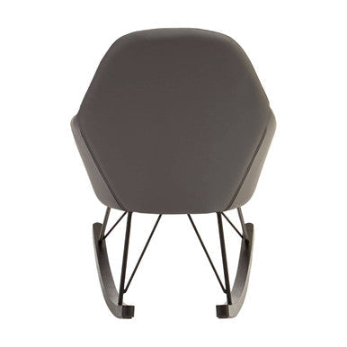 Dark Grey Rocking Chair