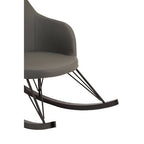 Dark Grey Rocking Chair