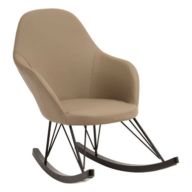 Light Grey Rocking Chair