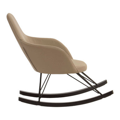 Light Grey Rocking Chair
