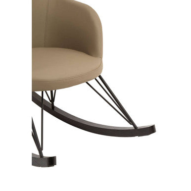 Light Grey Rocking Chair