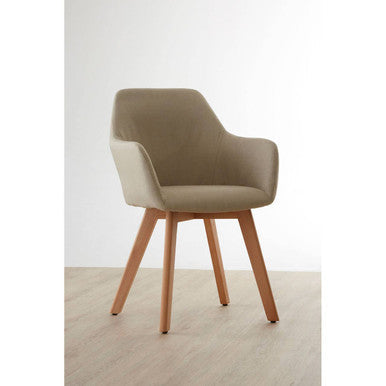 Stone Fabric Dining Chair