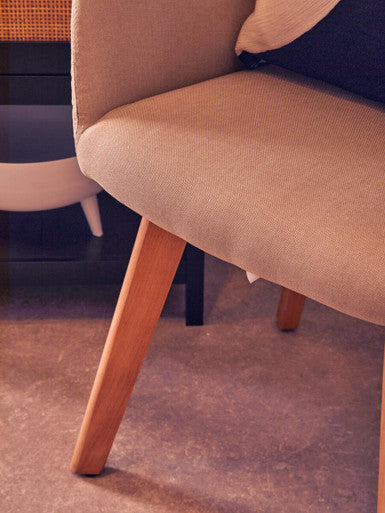 Stone Fabric Dining Chair