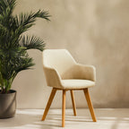 Stone Fabric Dining Chair