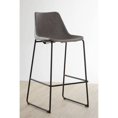 Ash Bar Chair with Angled Legs