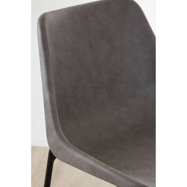 Ash Bar Chair with Angled Legs
