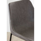 Ash Bar Chair with Angled Legs