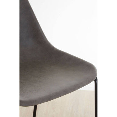 Ash Bar Chair with Angled Legs