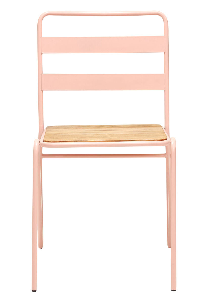 Pink Metal Chair