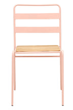 Pink Metal Chair