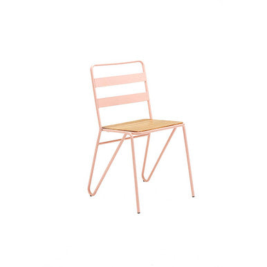 Pink Metal Chair