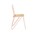 Pink Metal Chair