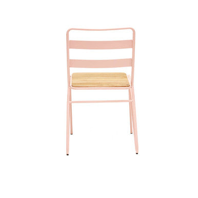 Pink Metal Chair