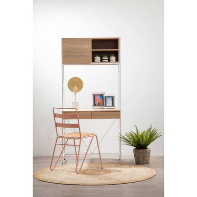 Pink Metal Chair