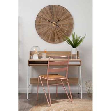Pink Metal Chair
