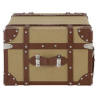 Natural Canvas Storage Trunk