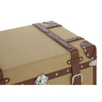 Natural Canvas Storage Trunk