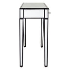 Mirrored Frame 3 Drawer Console Table