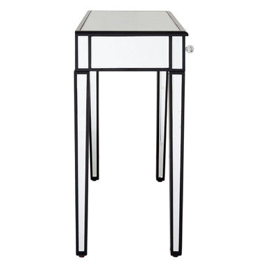Mirrored Frame 3 Drawer Console Table