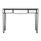 Mirrored Frame 3 Drawer Console Table