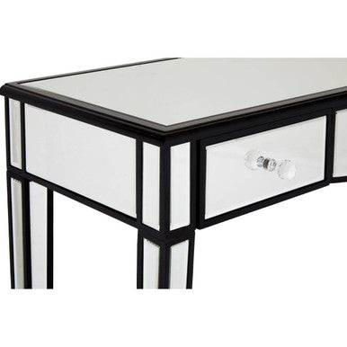 Mirrored Frame 3 Drawer Console Table