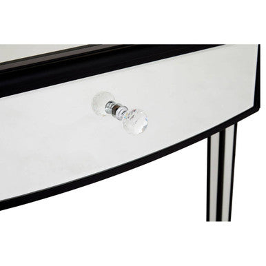 Mirrored Frame 3 Drawer Console Table